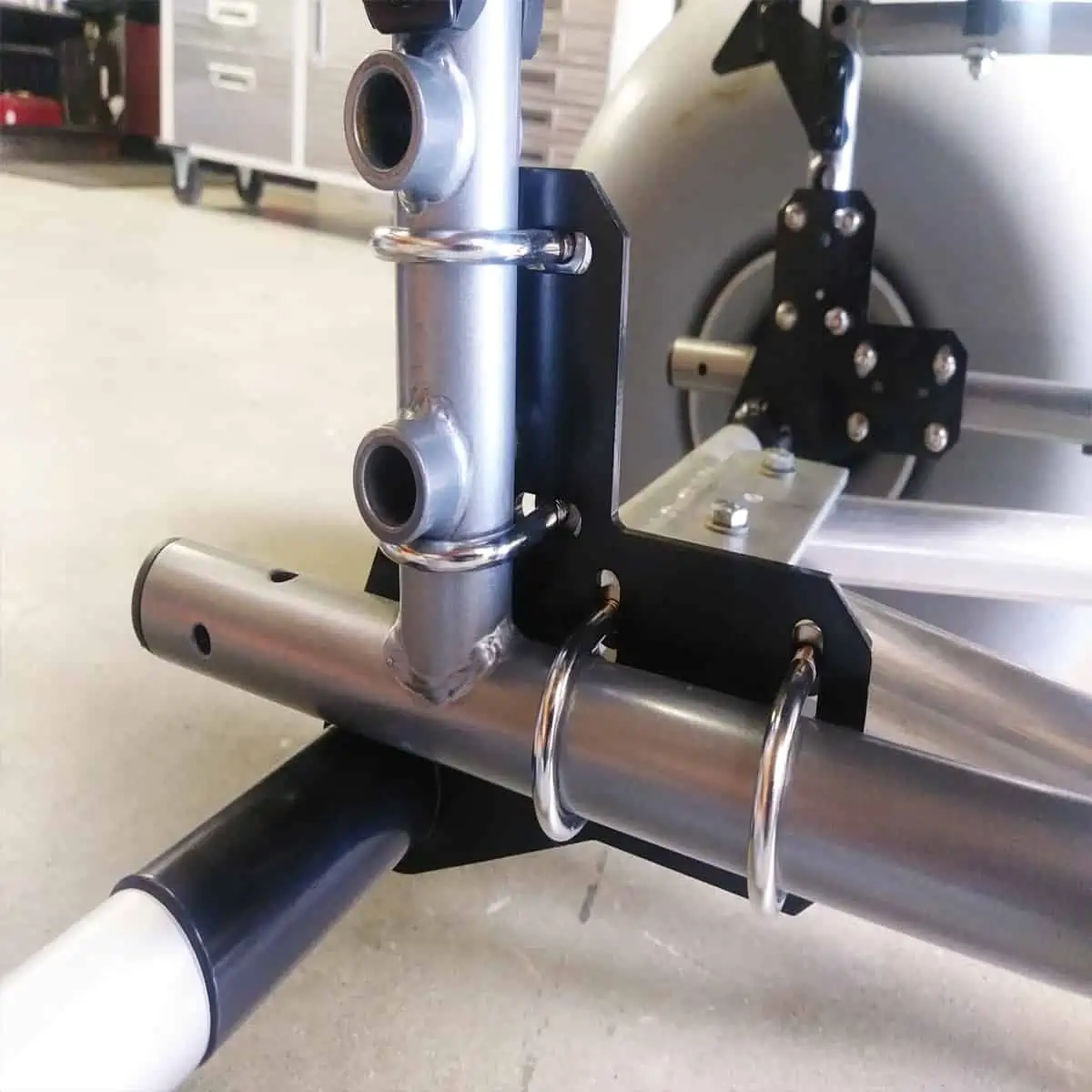 Wheeleez™ All-Terrain / Beach Wheelchair Conversion Kit with 30 cm wheels and XL Axle - Image 2