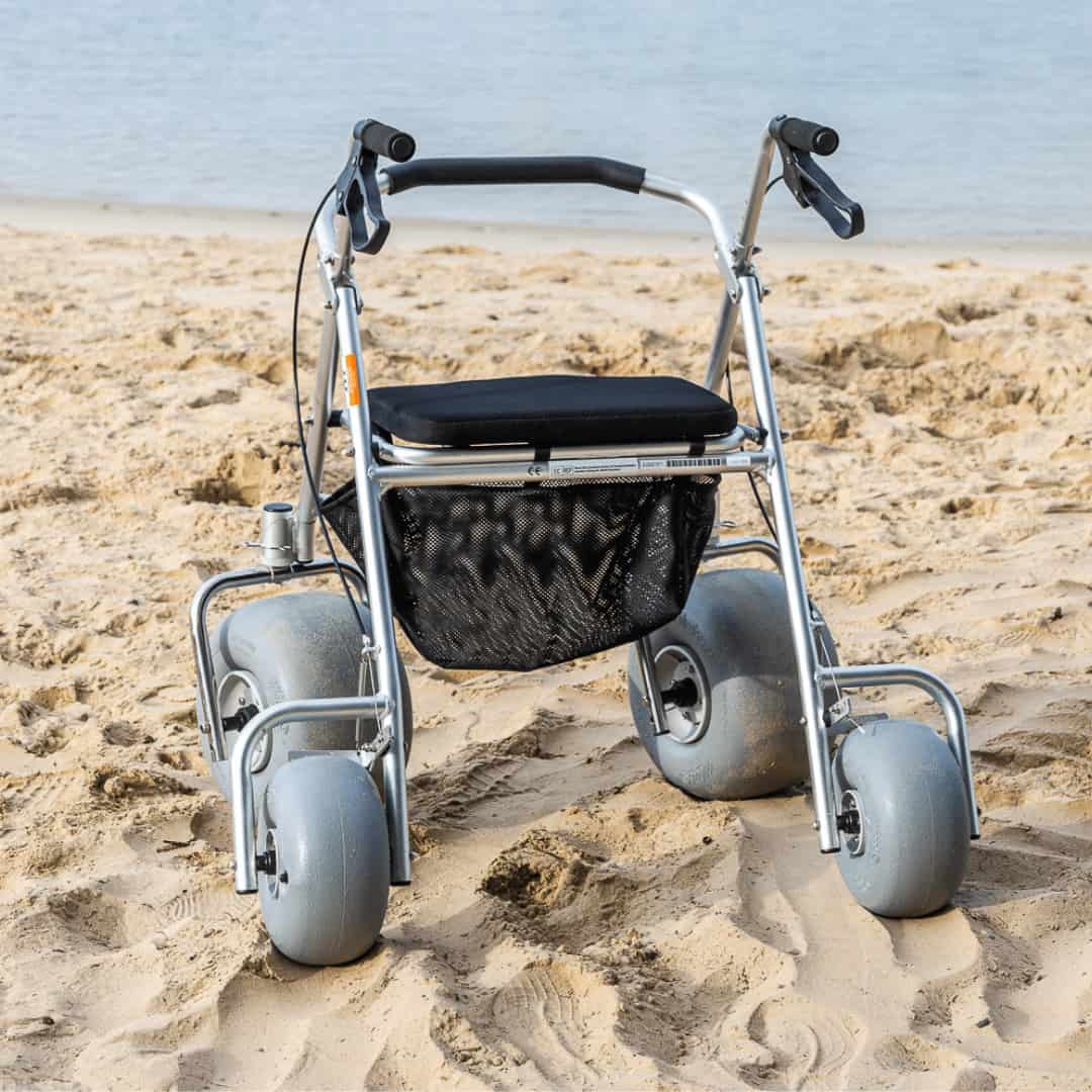 Wheeleez™ All-Terrain / Beach Rollator - Wheeleez, Inc.