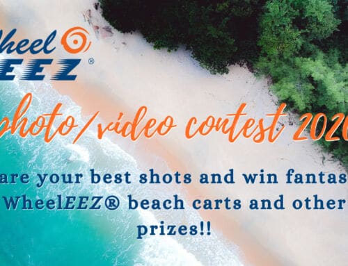 Wheeleez™ photo/ video contest 2020 – share your best shots and win fantastic Wheeleez™ beach carts and other prizes!!