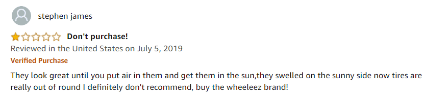 Malone knock off wheels Amazon Bonnlo Balloon Wheels