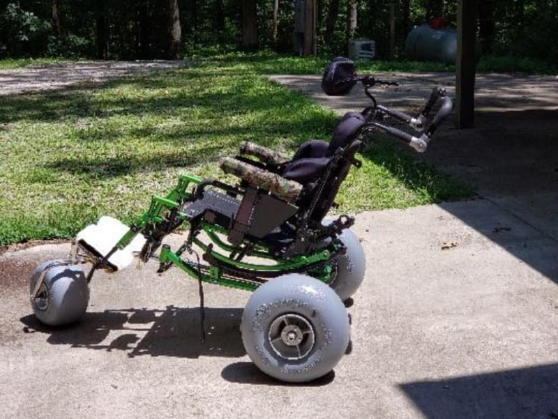 WheelEEZ® All-Terrain/Beach Wheelchair Conversion Kit
