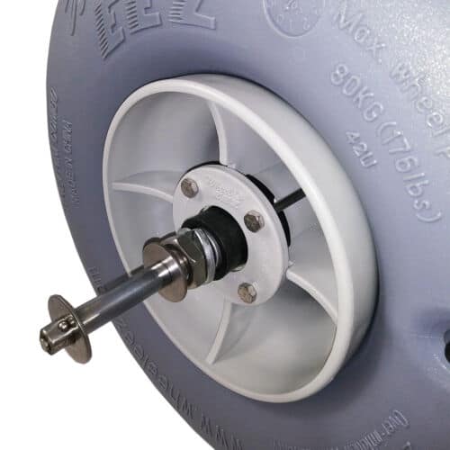 Wheeleez™ Quick Release Axle Pair -12.7mm ( ½” Tip ) – Fits 1