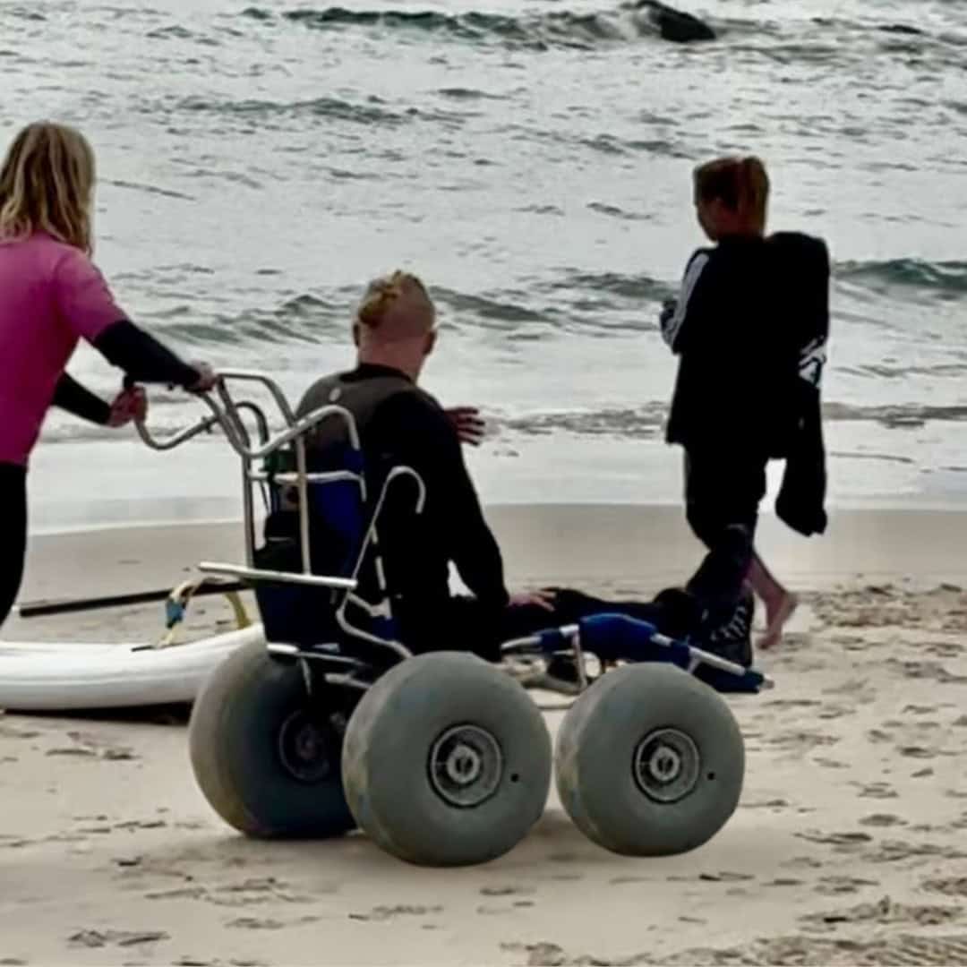 Wheeleez™ Sandcruiser All-Terrain / Beach Wheelchair Dune Buster Model - Image 7