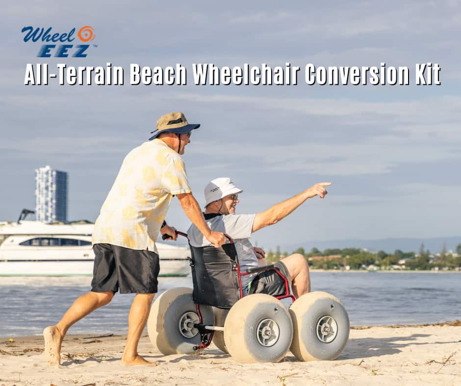 beach wheelchairs conversion kit