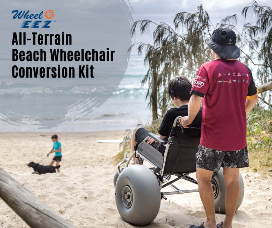 beach wheelchairs conversion kit