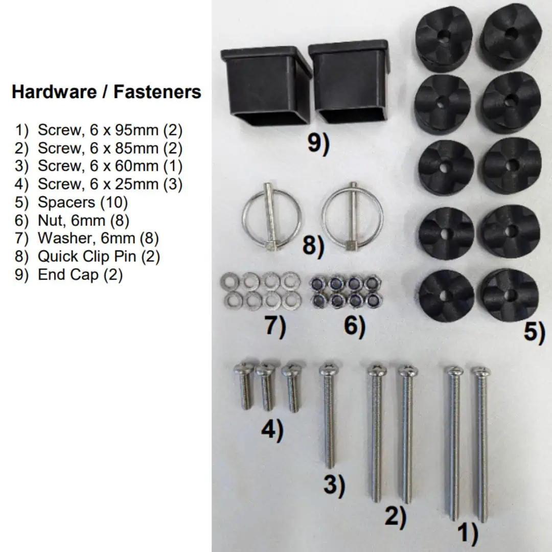 Rod Holder Hardware