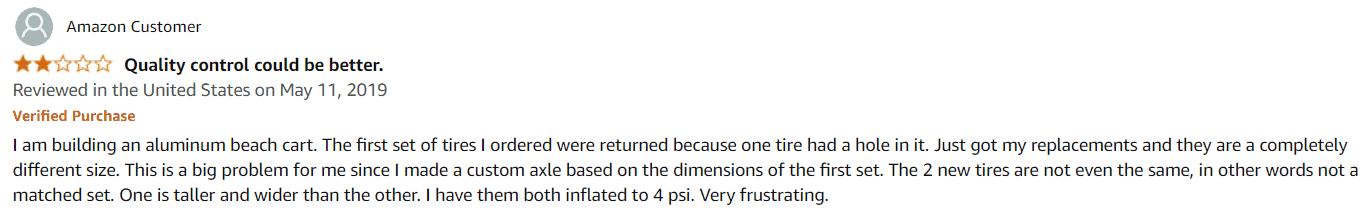 amazon customer Malone balloon beach wheel